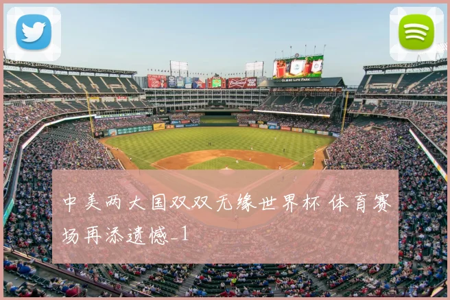中美两大国双双无缘世界杯 体育赛场再添遗憾_1